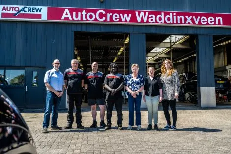 Teamfoto AutoCrew Waddinxveen